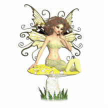 Thinking of you fey ornament cut out