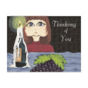 Thinking of You Focus Candle Work Cutie postcards