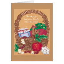 Thinking Of You From Across The Miles - Greeting C Greeting Card