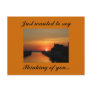 Thinking of you..., Just wanted to say Post Card