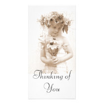 Thinking of You Personalized Photo Card