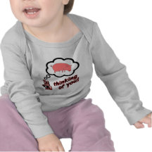 Thinking of You Pig T Shirts