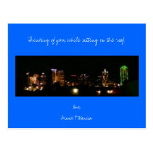 Thinking of you, ... post card