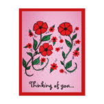 Thinking of you... post card