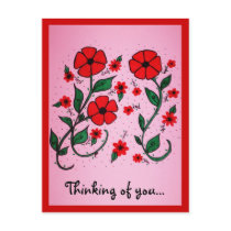 Thinking of you... post card