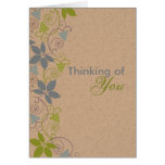 Thinking of You - Romantic Birthday Card