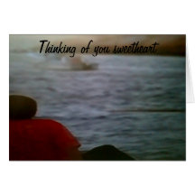 THINKING OF YOU SWEETHEART-MISS U CARD