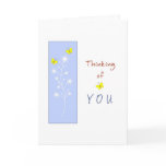 Thinking of You with Yellow Butterflies cards