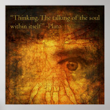 Thinking Poster