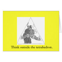 thinkoutsidetetrahedron, Think outside the tetr... Cards