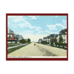 Third Avenue, Bradley Beach, NJ Vintage Postcard