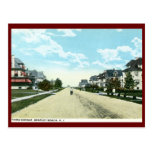 Third Avenue, Bradley Beach, NJ Vintage Postcard
