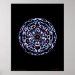 Third Eye and Crown Chakra Frequency Posters