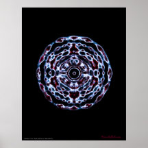 Third Eye and Crown Chakra Frequency Posters