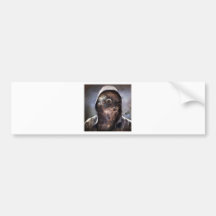 Third Eye Space Man Bumper Stickers