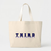 Third Grade Tote Blue Tote Bag