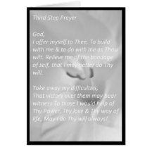 Third Step Prayer Cards
