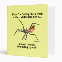 Third Wheel Bug 3 Ring Binders
