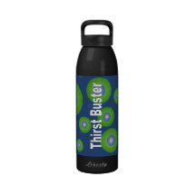 Thirst Buster Blue Sport Bottle Drinking Bottle