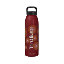 Thirst Buster Fire Extinguisher Sport Bottle Reusable Water Bottles
