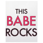 This Babe Rocks letterhead