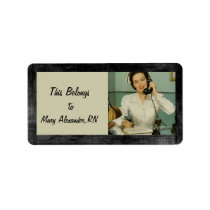 This Belongs to a Cool Nurse - Retro