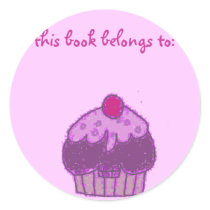 This belongs to Cupcake Round Sticker