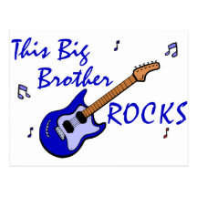 This Big Brother Rocks Postcard
