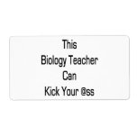 This Biology Teacher Can Kick Your Ass Labels