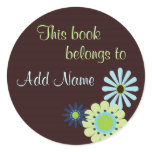 This Book Belogns To... Label Stickers