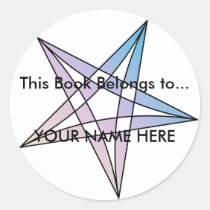 This Book Belongs too... - Sticker stickers