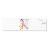This Chick Wears Pink for her Aunt Bumper Sticker