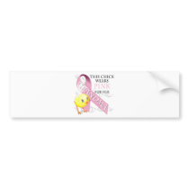 This Chick Wears Pink for her Grandma Bumper Stickers