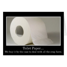 This company must use a lot of toilet paper cards