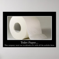 This company must use a lot of toilet paper (L) Posters