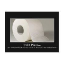 This company must use a lot of toilet paper