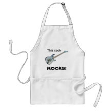 This cook ROCKS! Aprons