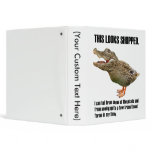 This Crocoduck Looks Shopped binders