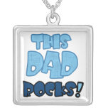 This Dad Rocks Gifts Pendants