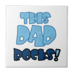 This Dad Rocks Gifts Tile