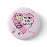 This Girl Can Dance T-shirts and Gifts Pinback Buttons