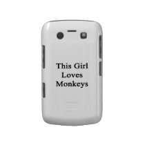 This Girl Loves Monkeys casemate cases