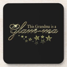 This Grandma is a Glam-ma Drink Coaster