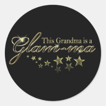 This Grandma is a Glam-ma Sticker