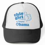 This Guy / Girl is voting for Obama Hat