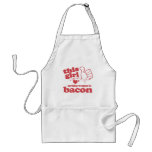 This Guy / Girl Loves Bacon Aprons