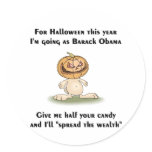 This Halloween I'm going as Barack Obama stickers