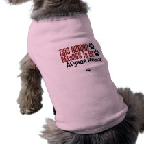 This Human Belongs to an Afghan Hound