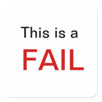 This is a Fail Sticker