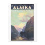 This is Alaska Vintage Travel Poster Postcards